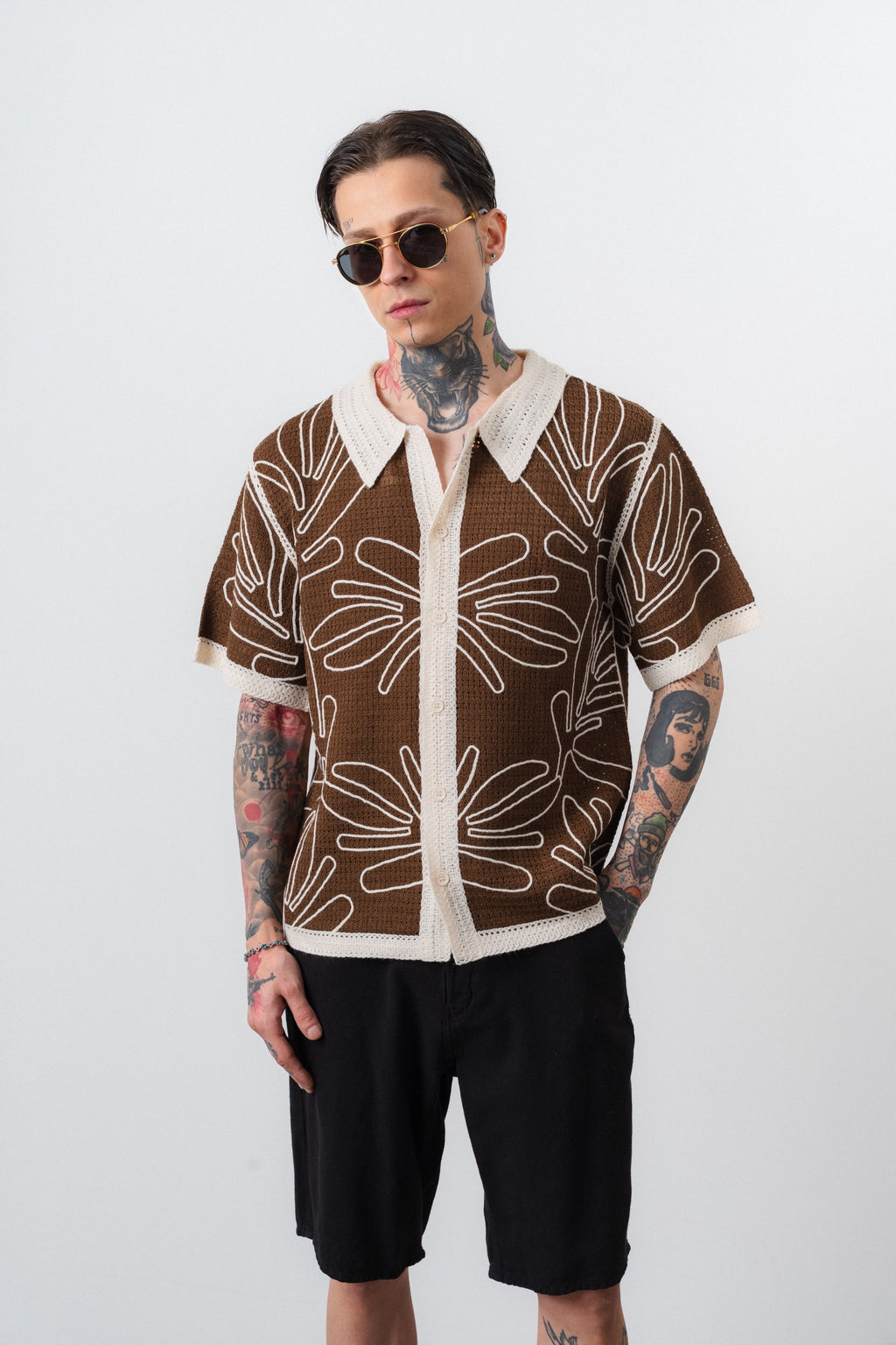 Chemise à manches courtes