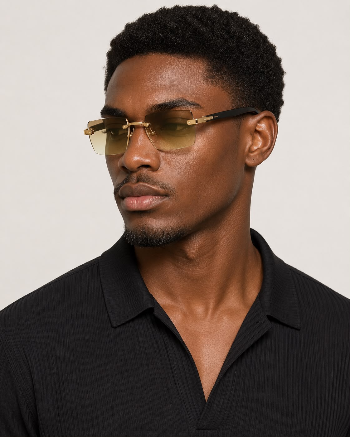 Lunettes sombre marron