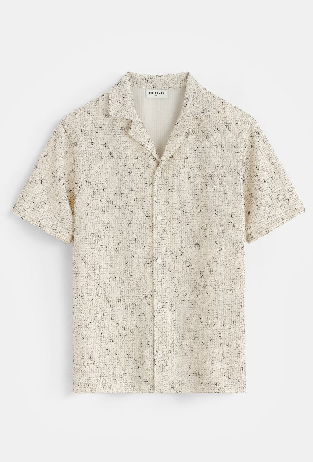 Chemise motif graphique resort
