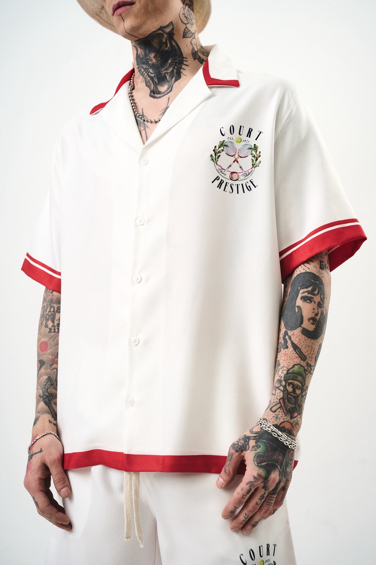 Ensemble chemise à manches courtes