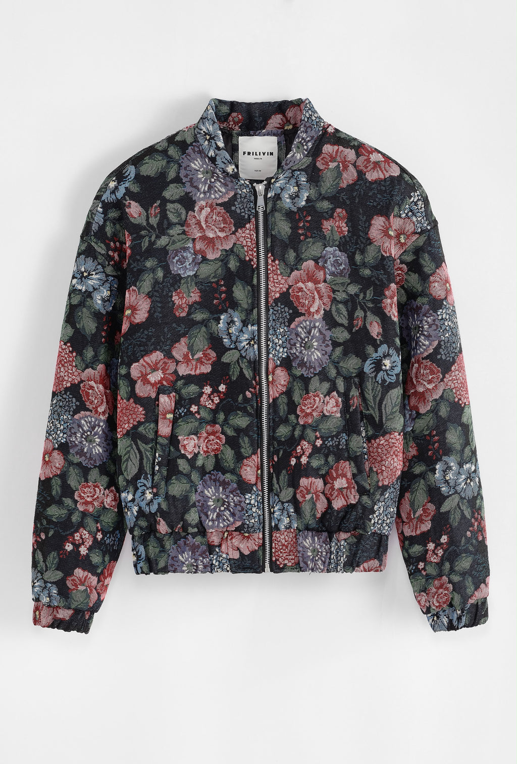 Veste Noir-fleur frilivin