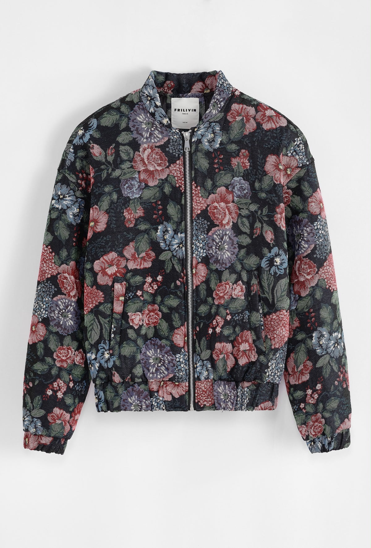 Veste Noir-fleur frilivin