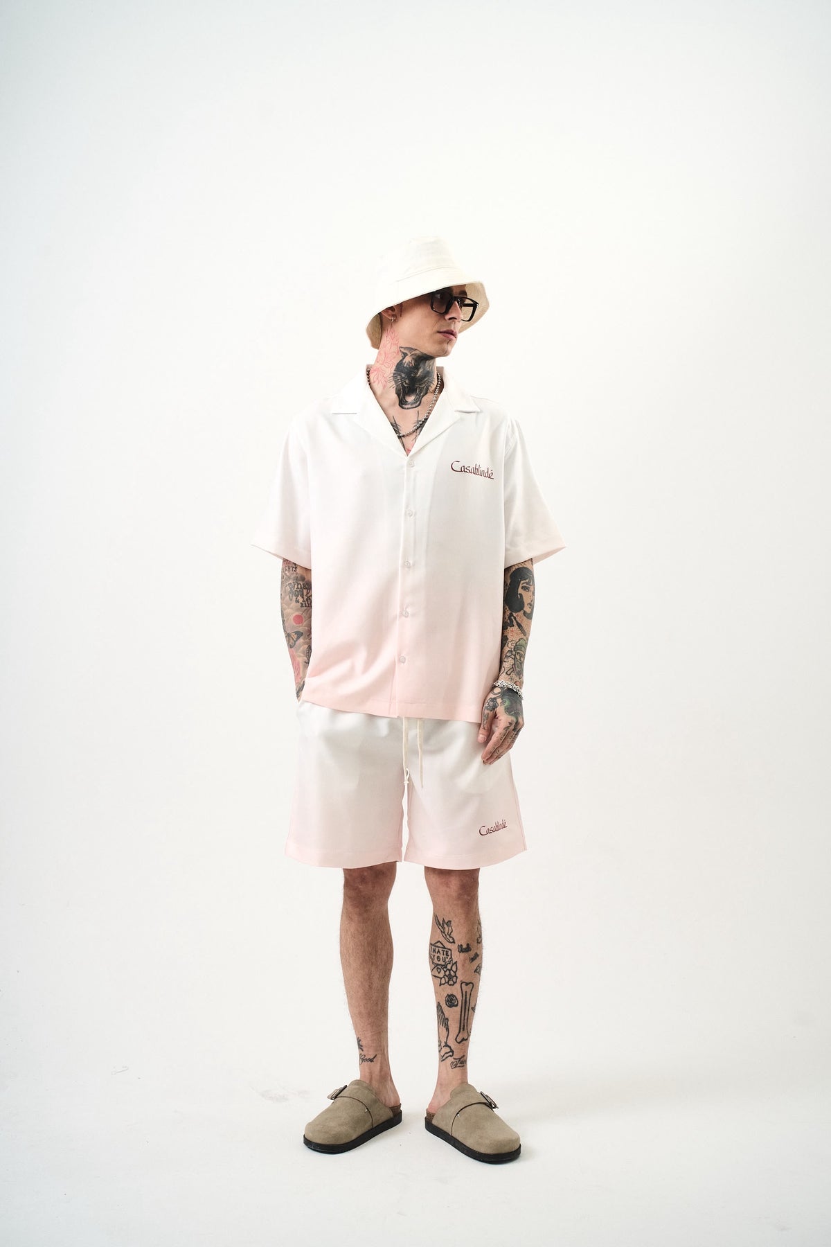 Ensemble chemise à manches courtes