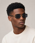 Lunettes bleu nuit