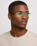 Lunettes vert clair