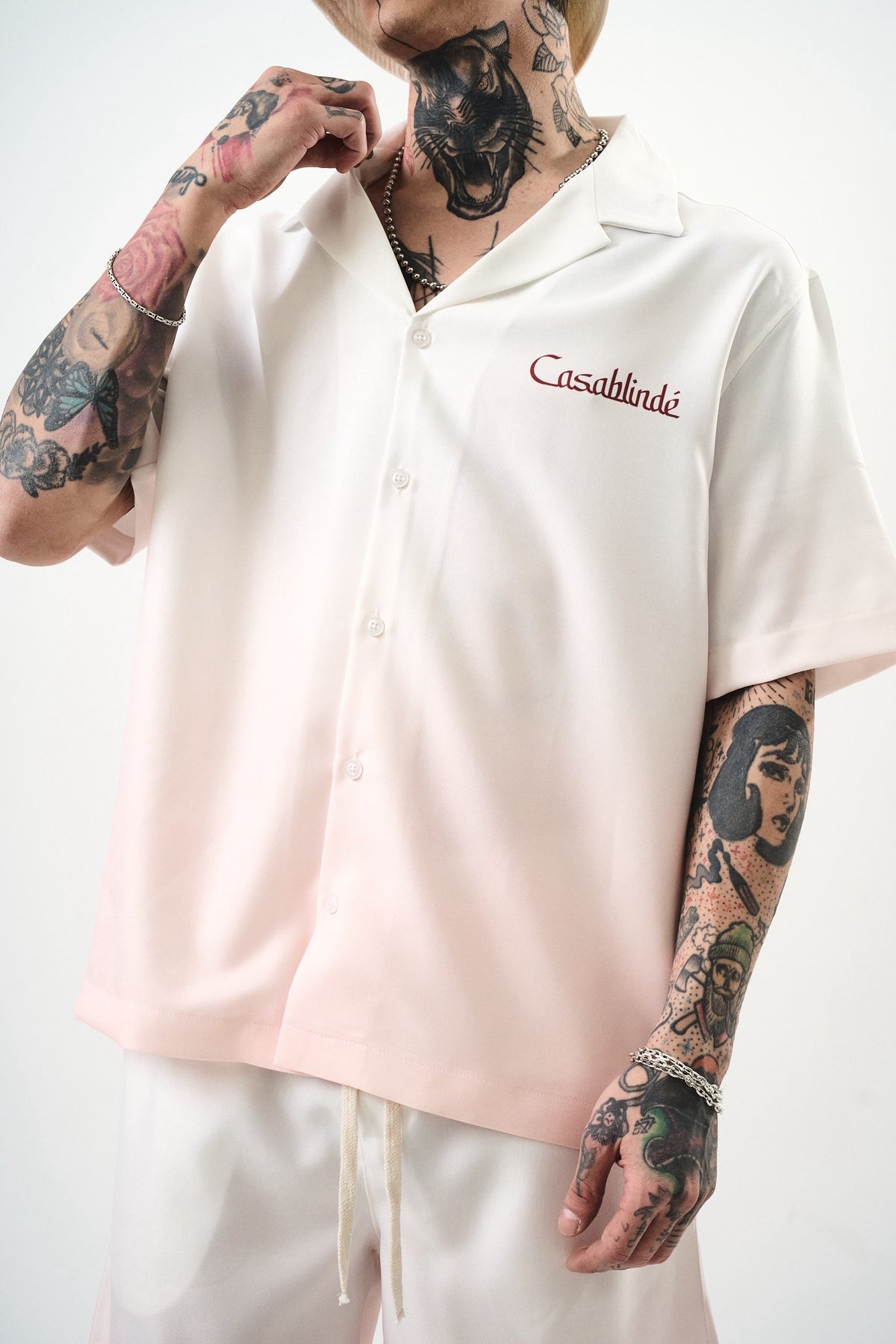 Ensemble chemise à manches courtes