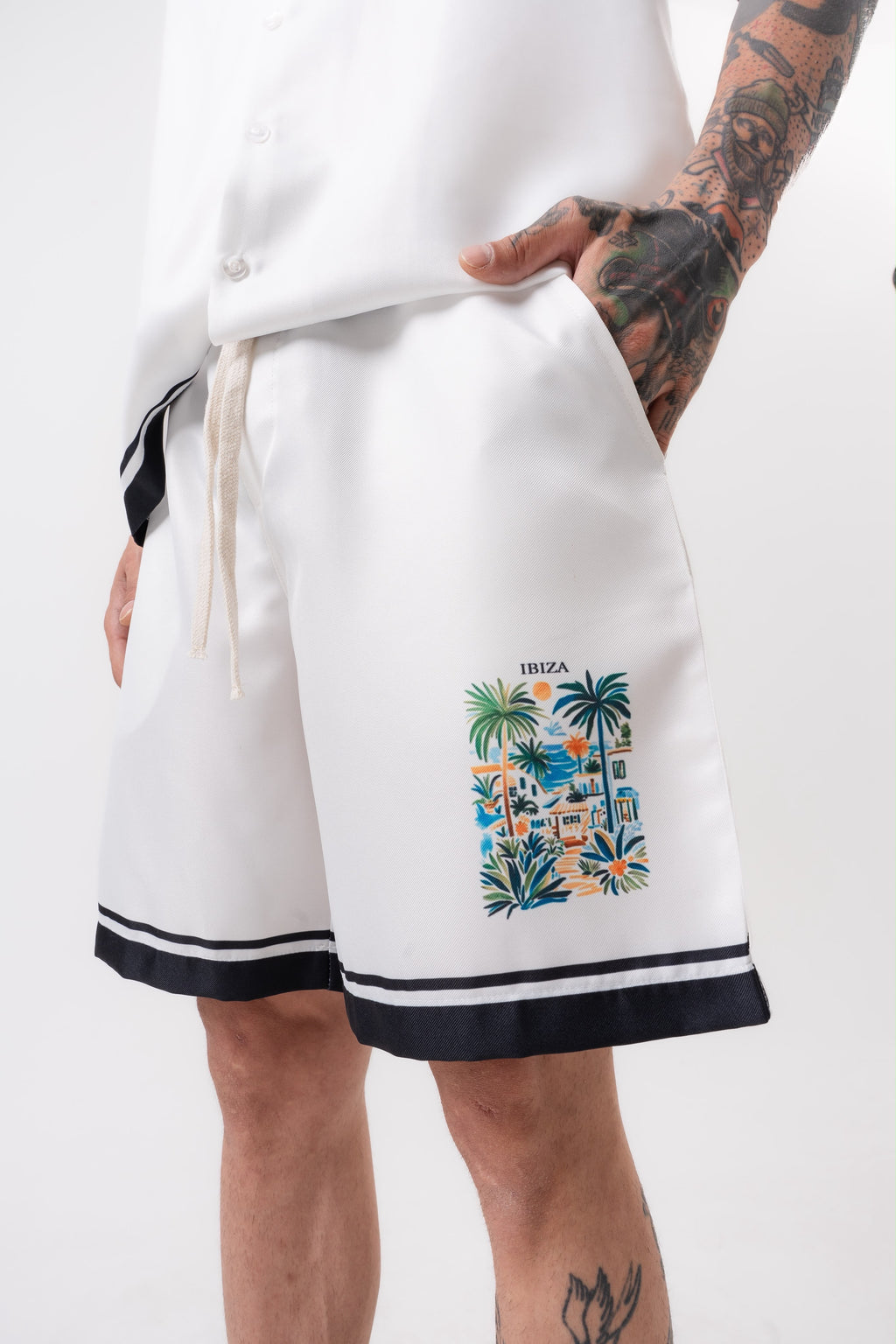 Ensemble chemise à manches courtes