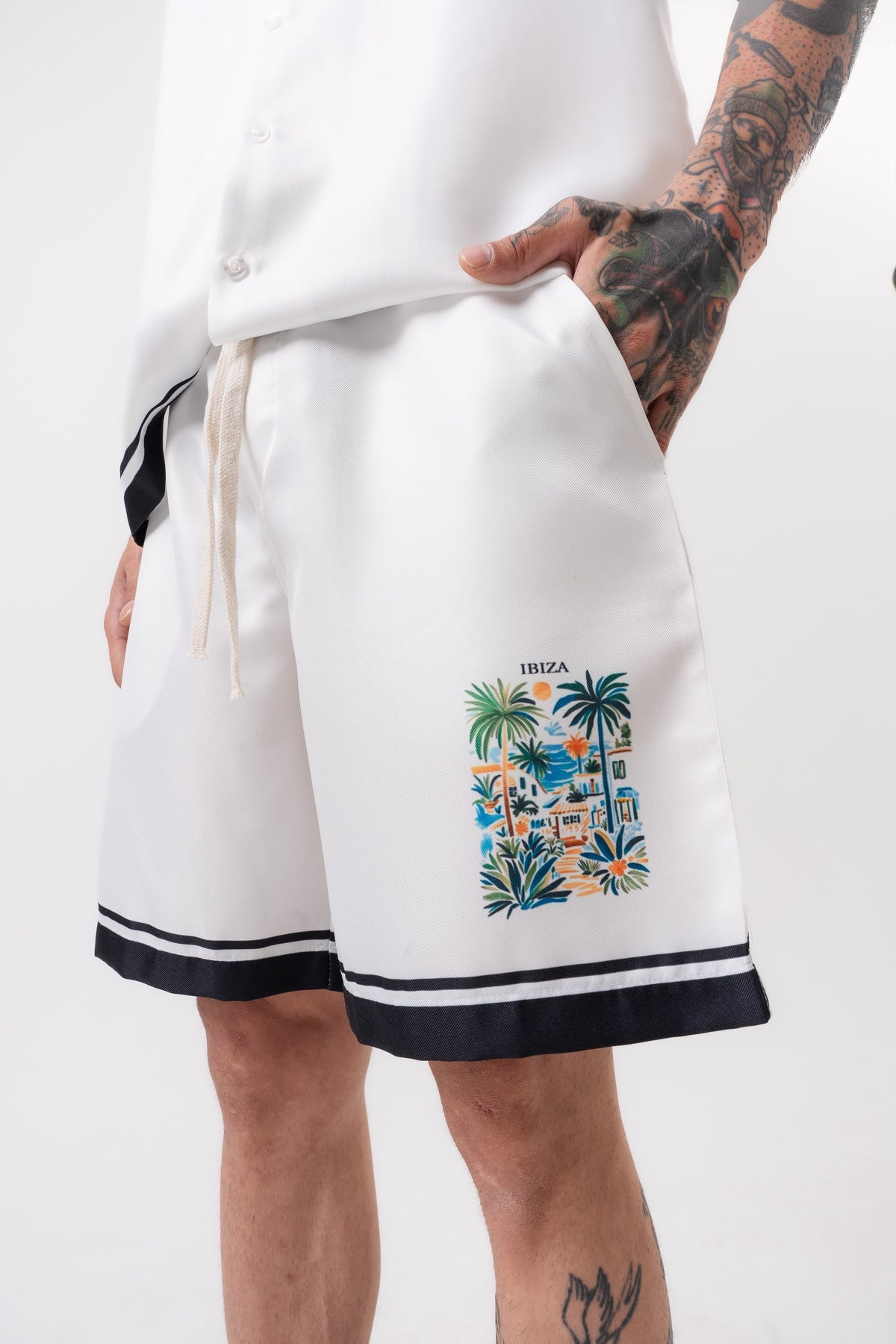 Ensemble chemise à manches courtes