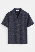 Chemise motif graphique resort