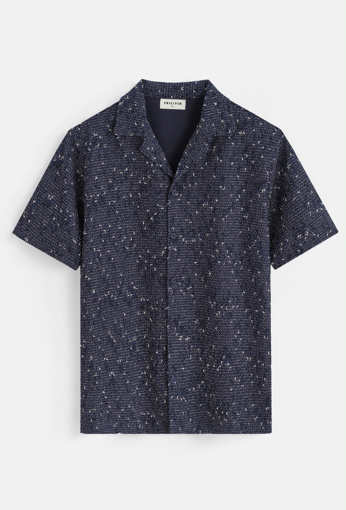 Chemise motif graphique resort