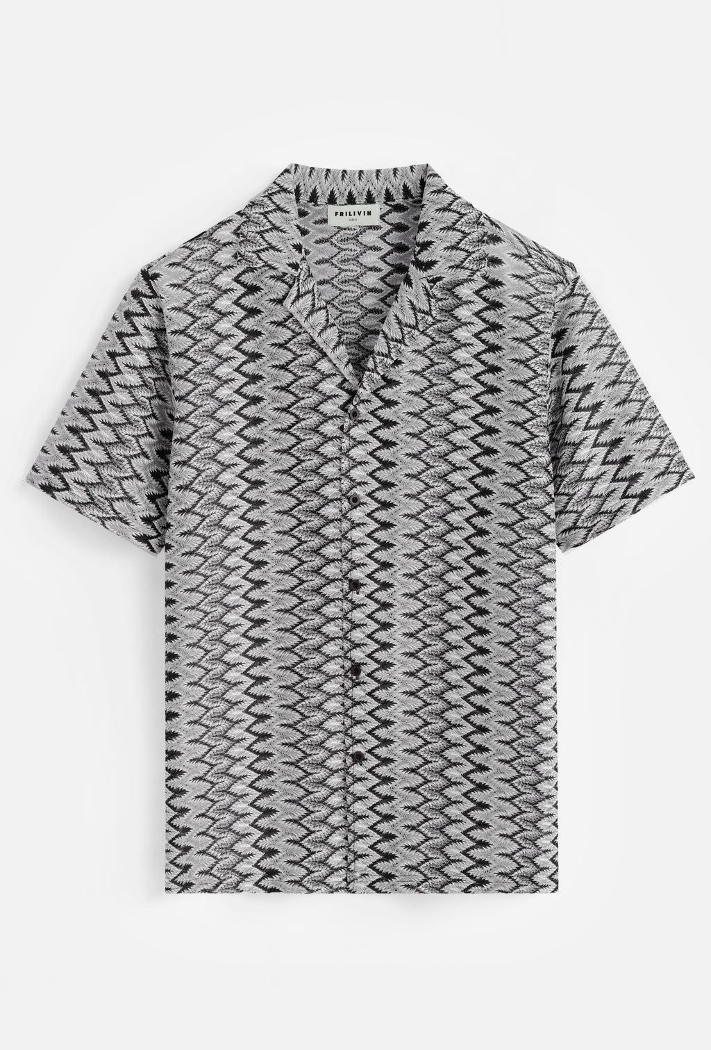 Chemise motif graphique resort