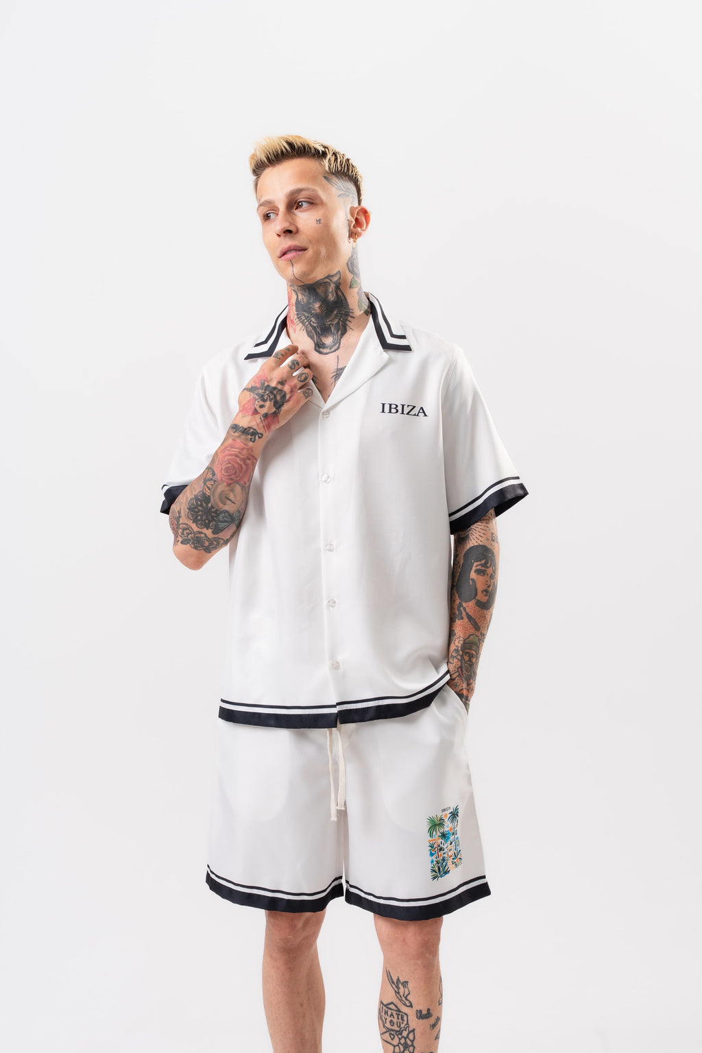 Ensemble chemise à manches courtes