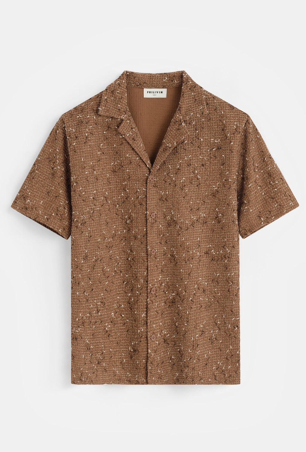 Chemise motif graphique resort