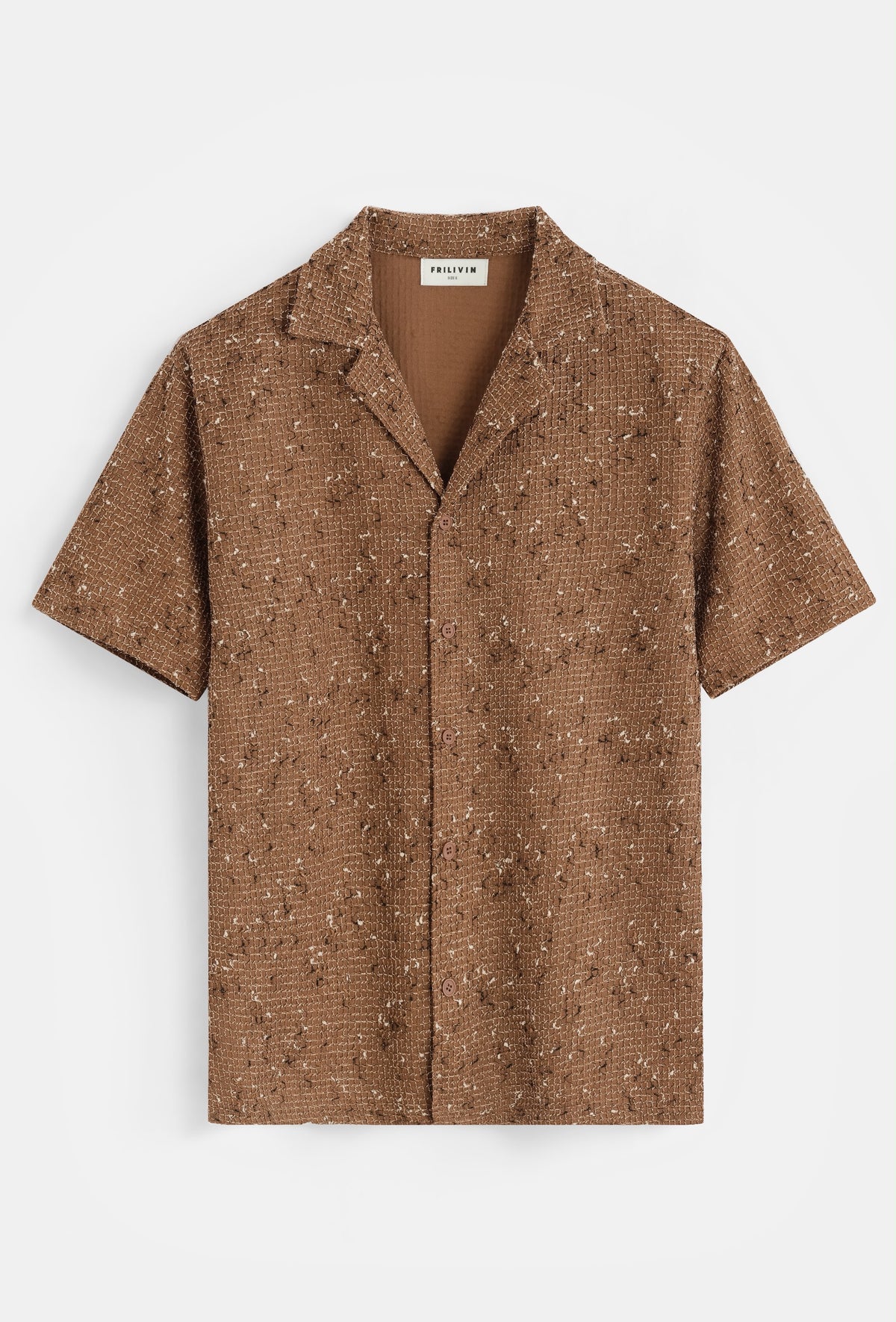 Chemise motif graphique resort