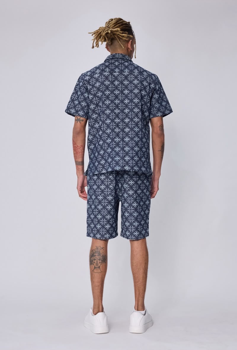 Ensemble chemise-short jeans