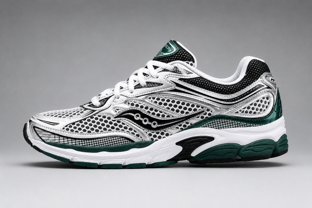 Saucony Progrid omni 9 grise/vert
