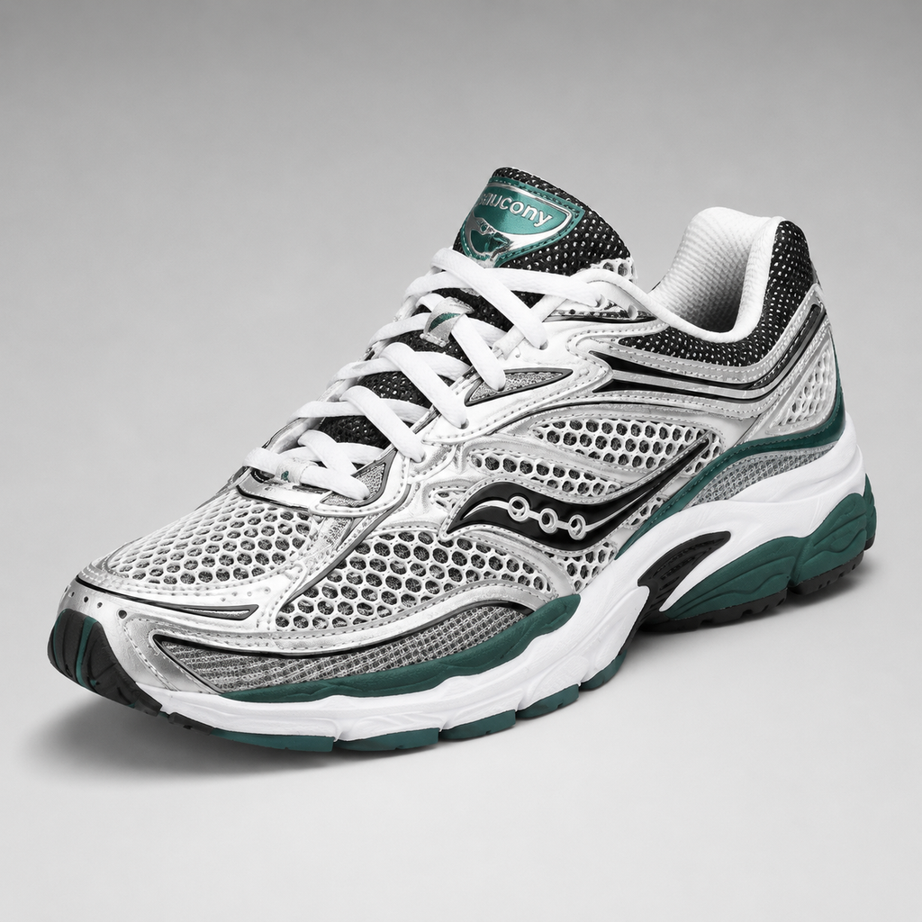 Saucony Progrid omni 9 grise/vert