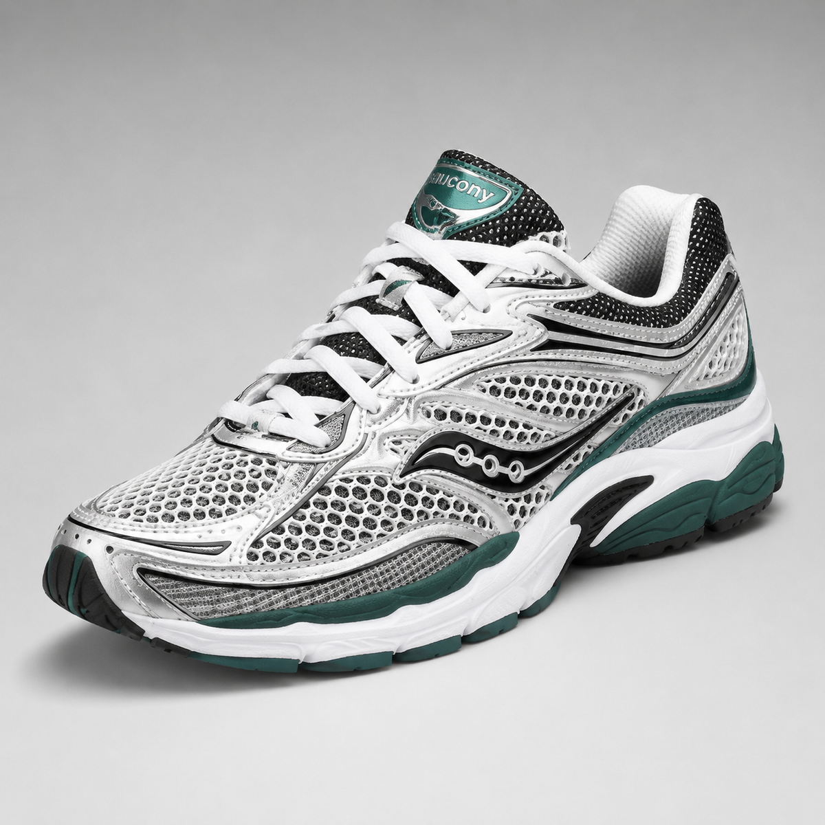 Saucony Progrid omni 9 grise/vert