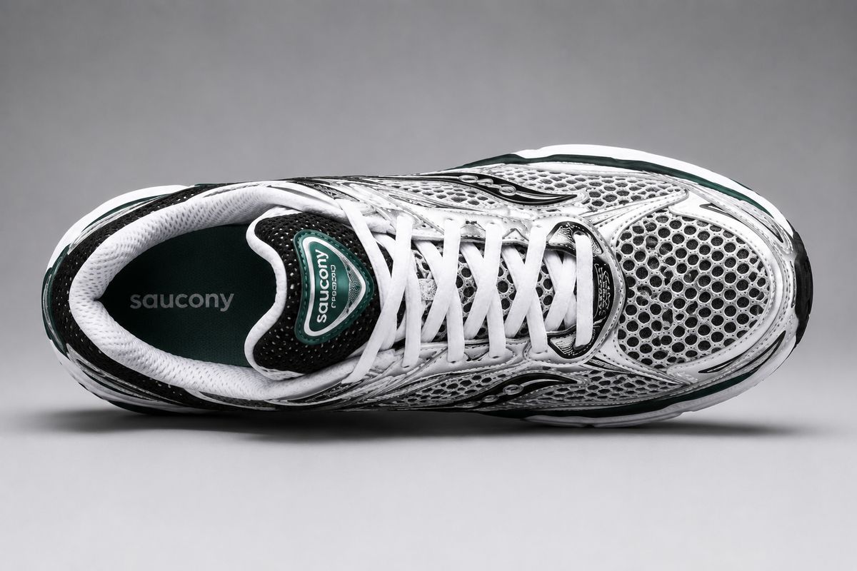 Saucony Progrid omni 9 grise/vert
