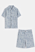 Ensemble chemise-short jeans