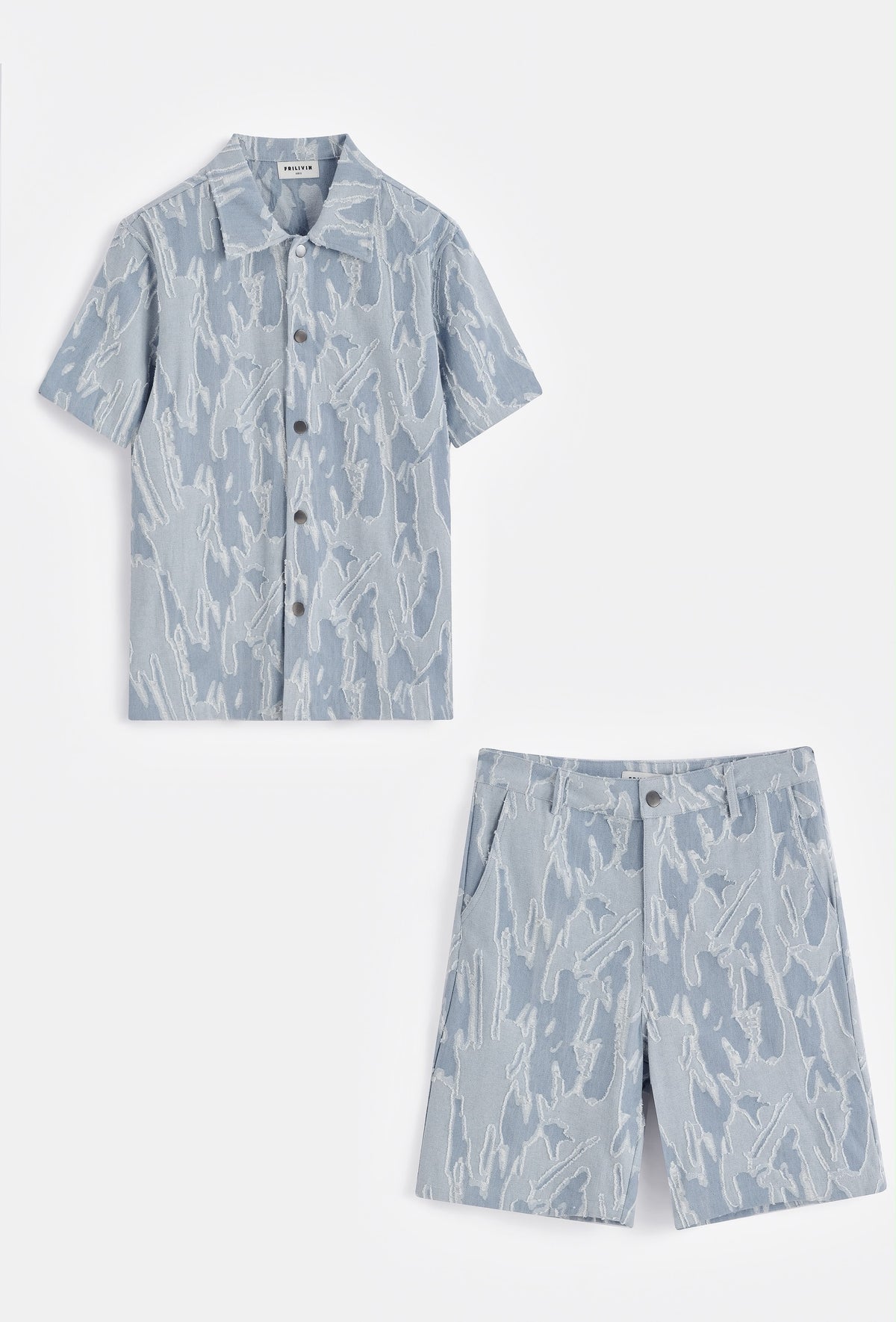 Ensemble chemise-short jeans