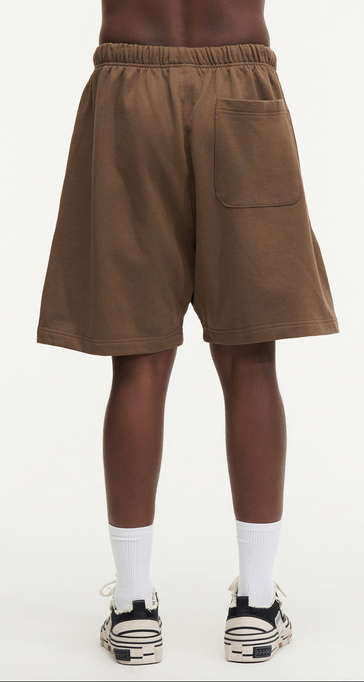 Short coton uni