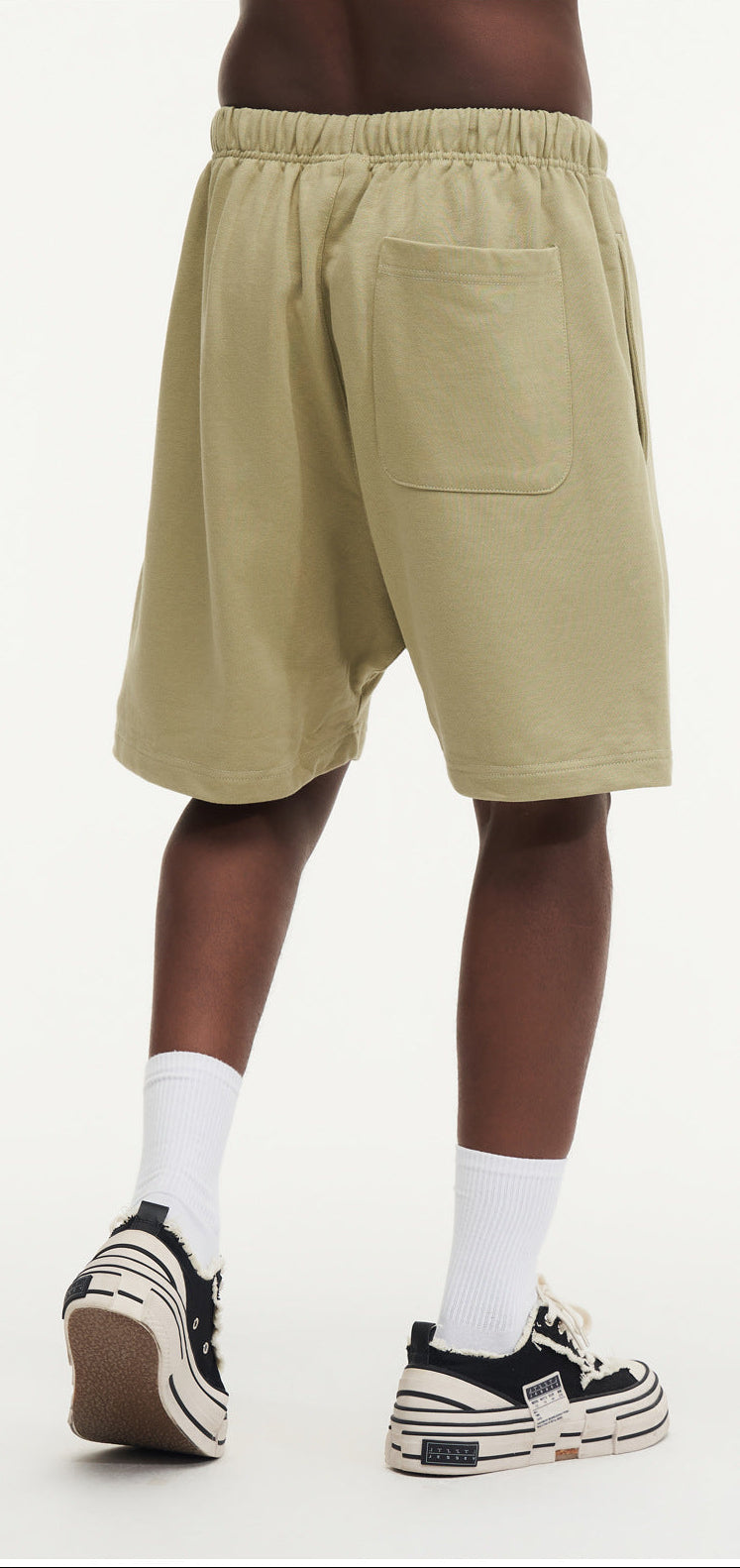 Short coton uni