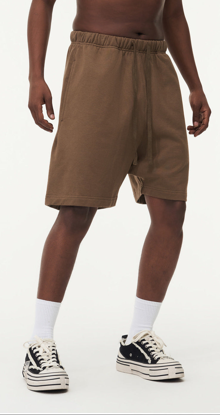 Short coton uni