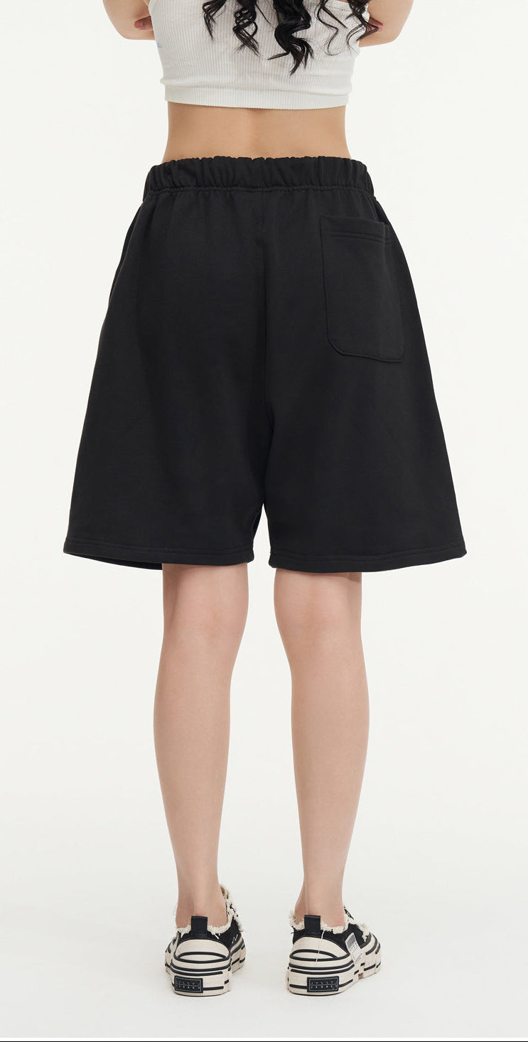 Short coton uni