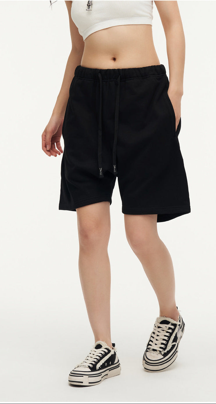 Short coton uni