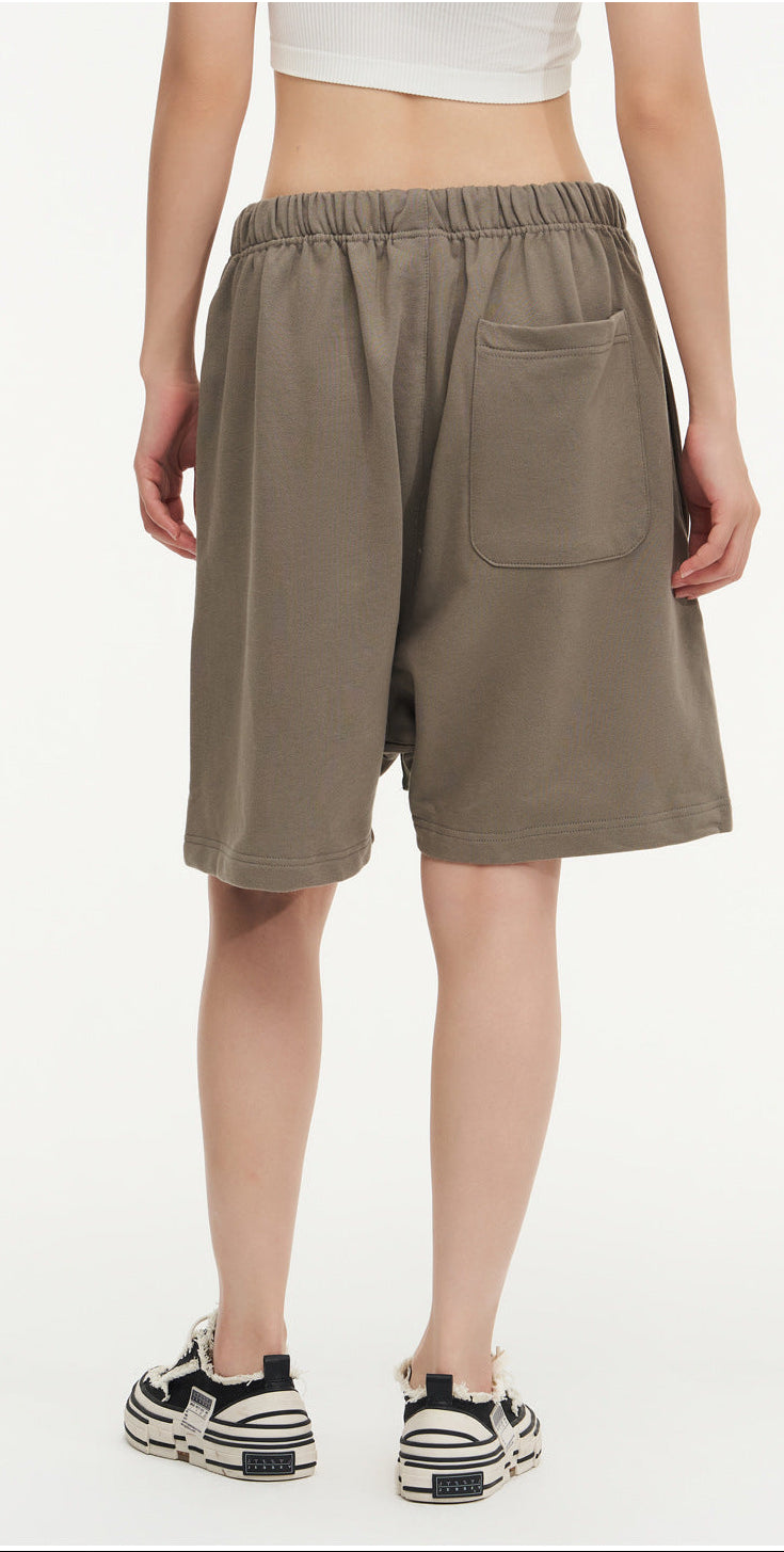 Short coton uni