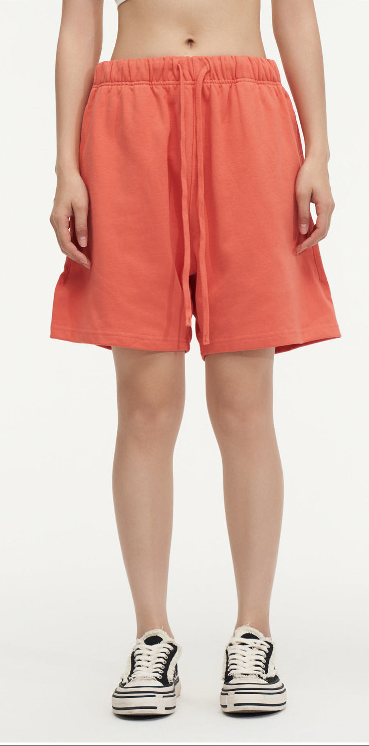 Short coton uni