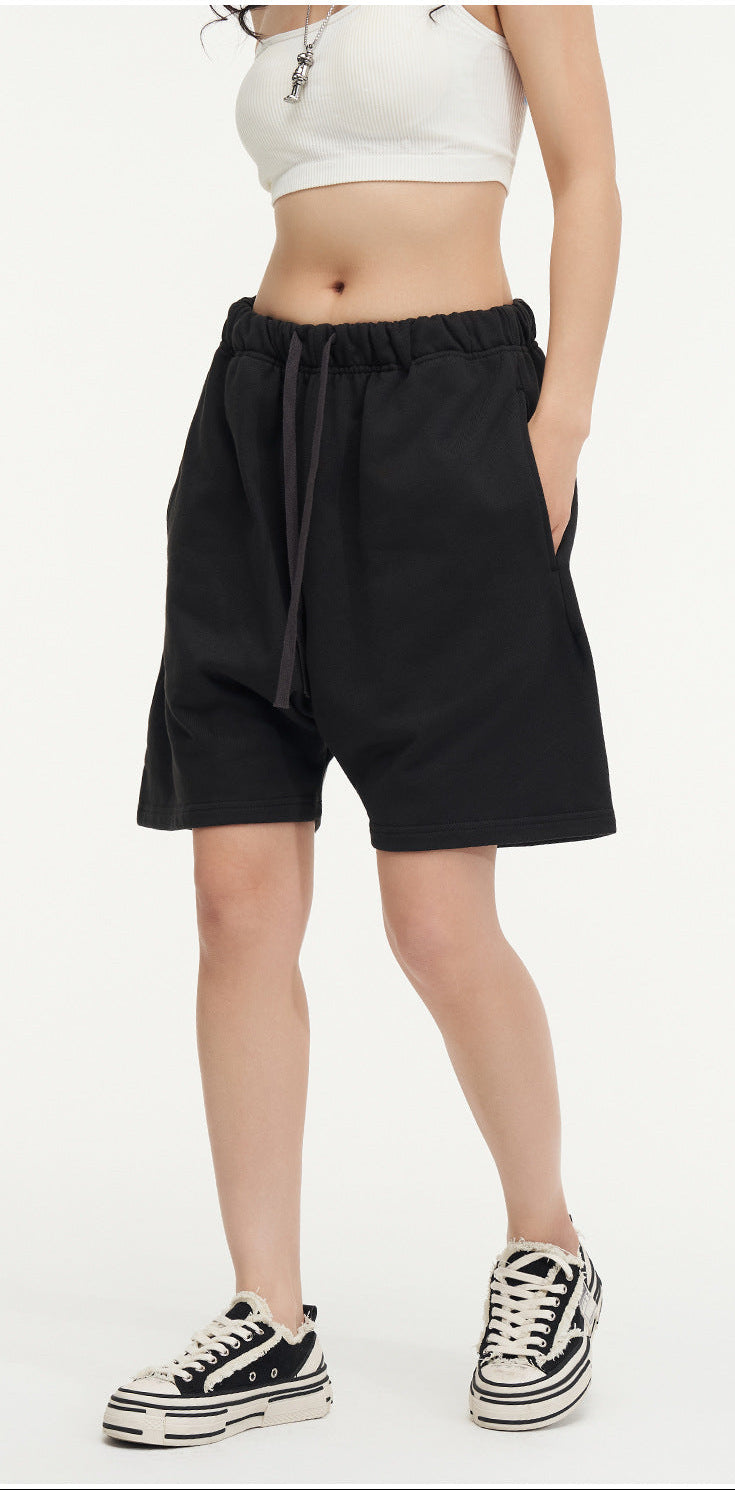 Short coton uni