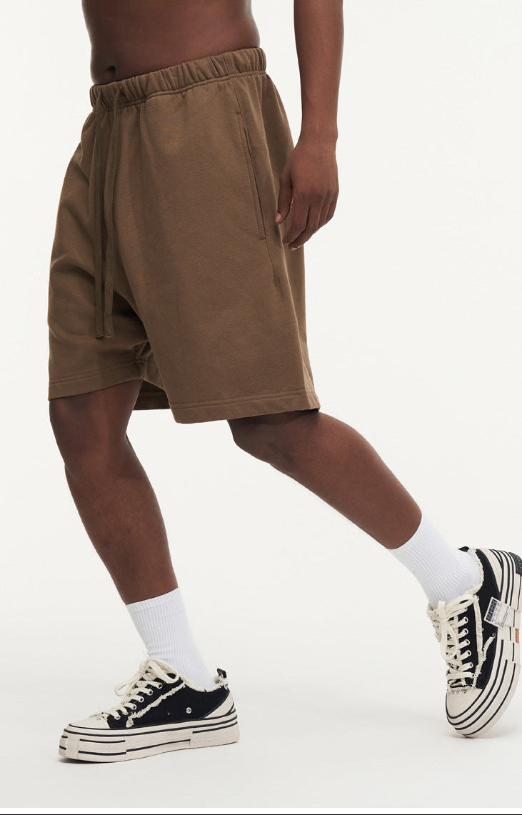 Short coton uni