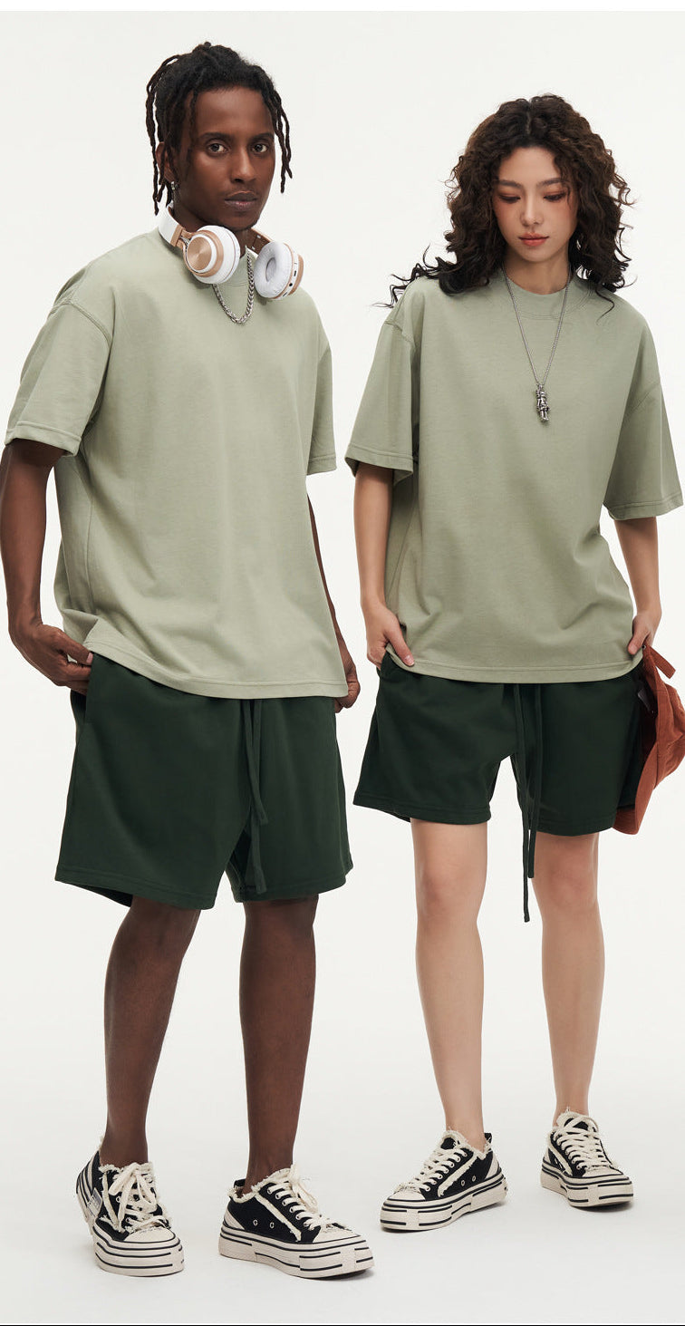 Short coton uni