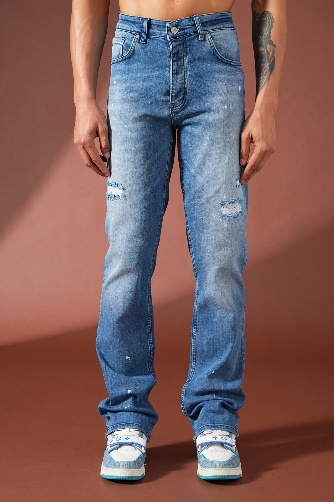 Jeans bas d'élephant