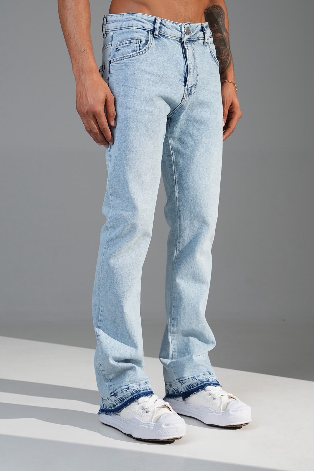 Jeans bas d'élephant