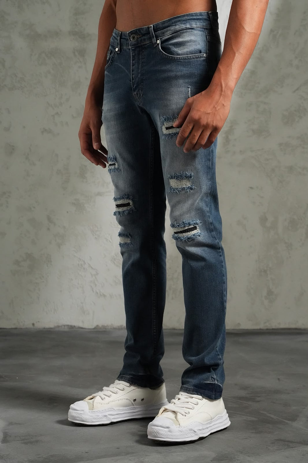 Jeans bas d'élephant