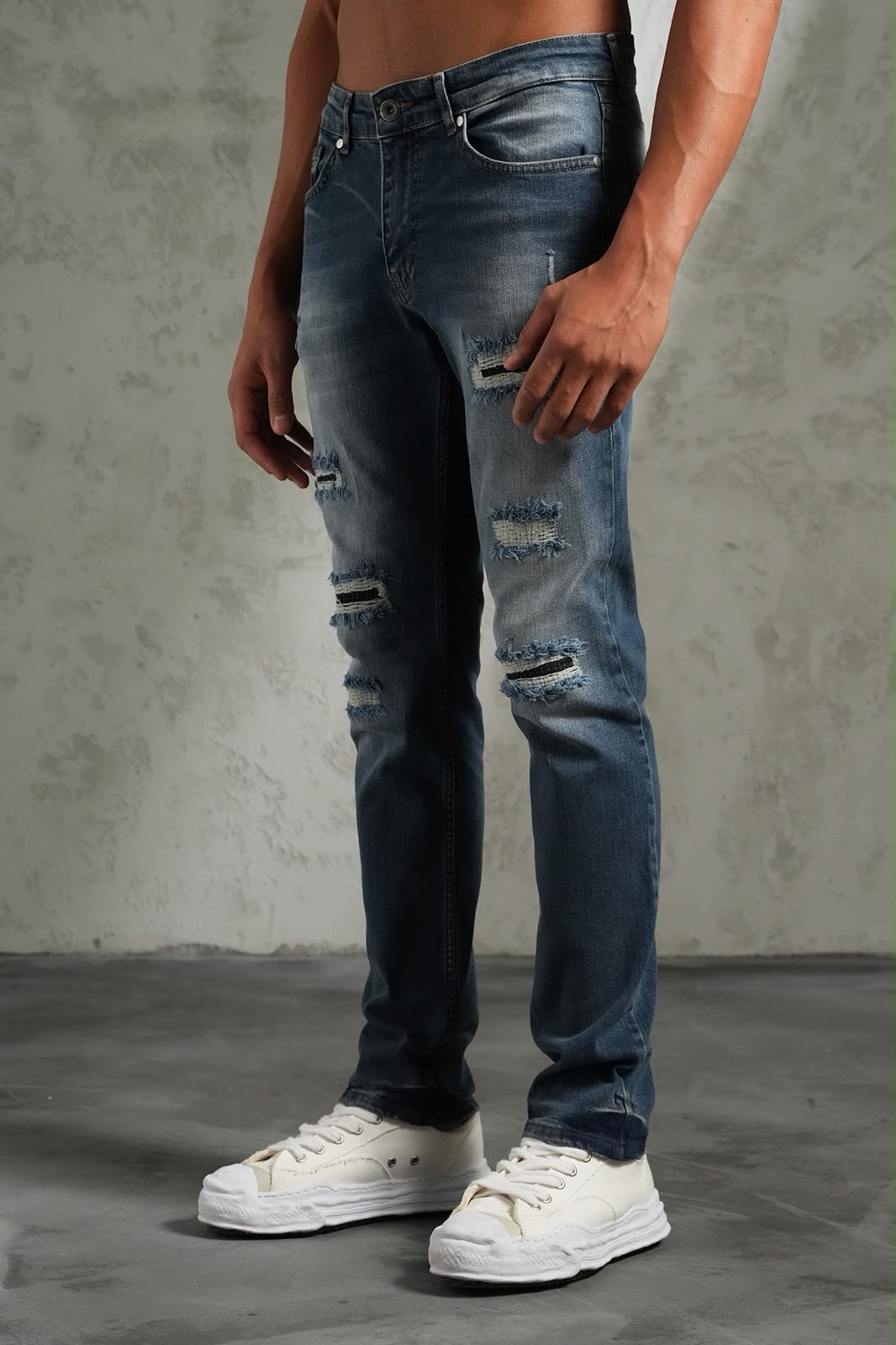 Jeans bas d'élephant