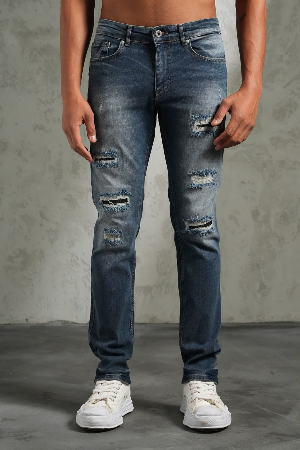 Jeans bas d'élephant