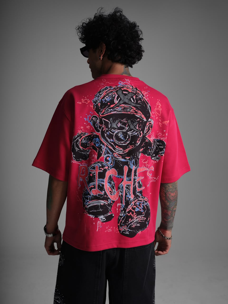 T-shirt Oversize Mickey Riches
