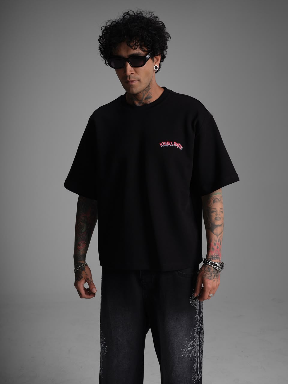 T-shirt Oversize Mickey Riches