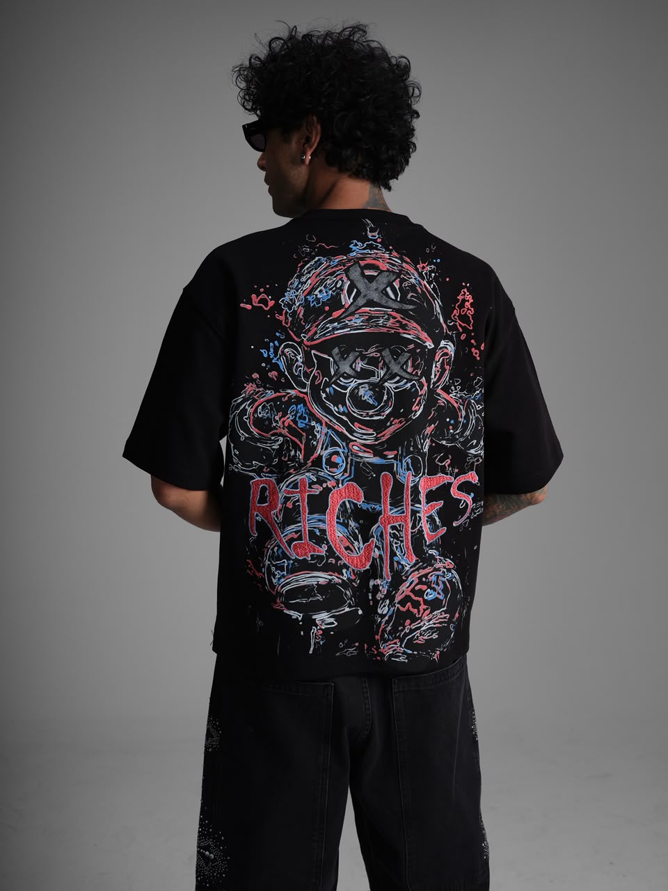 T-shirt Oversize Mickey Riches