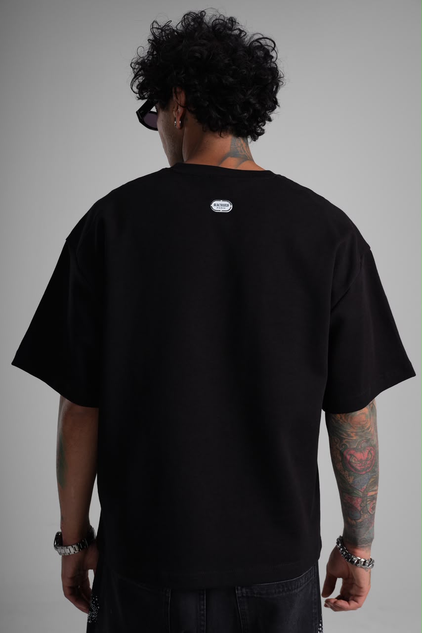 T-shirt Oversize Riches violet