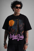 T-shirt Oversize Riches violet