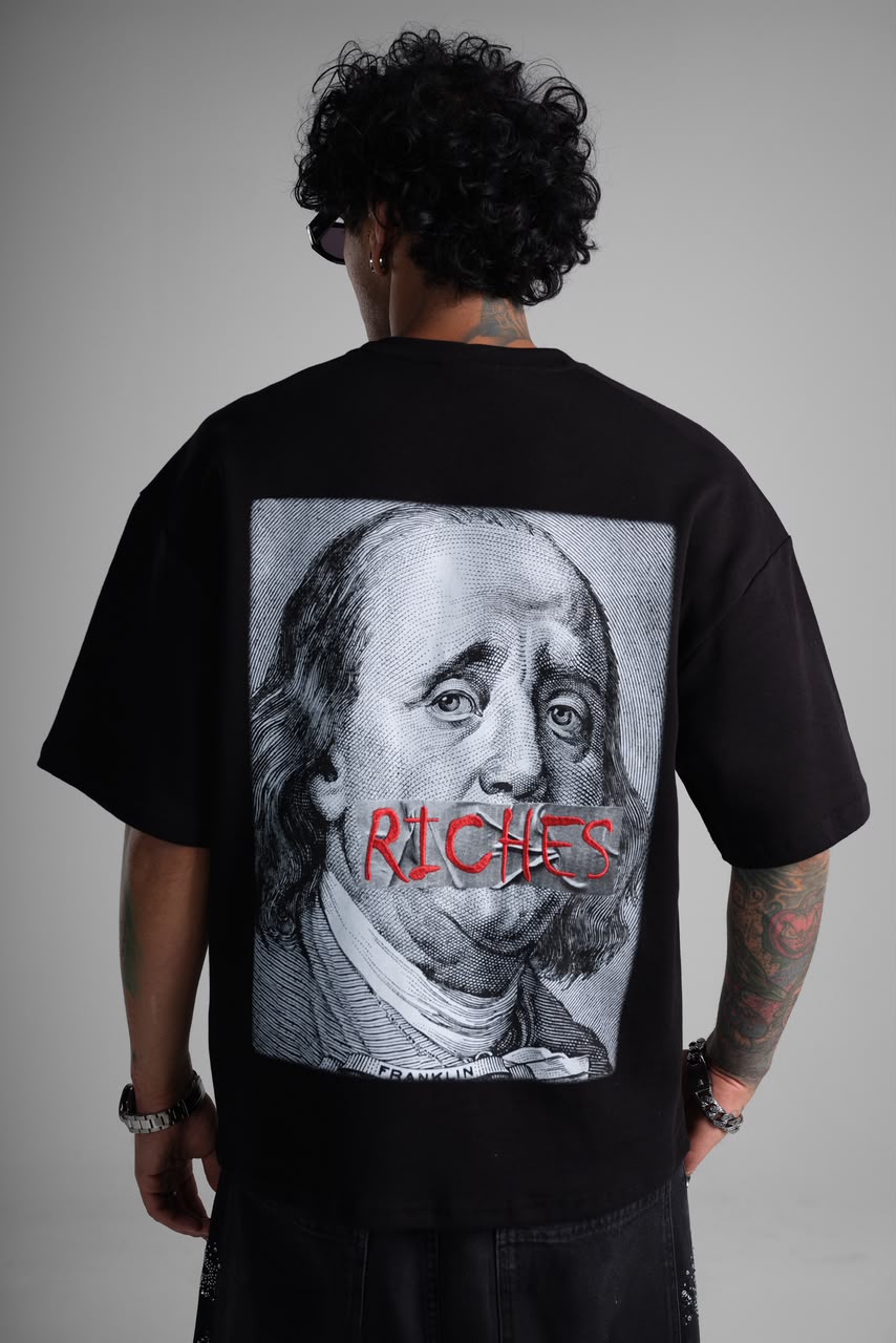 T-shirt Oversize Benjamin franklin