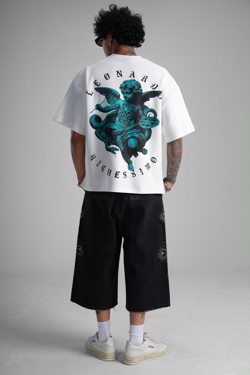 T-shirt Oversize mini statut liberté