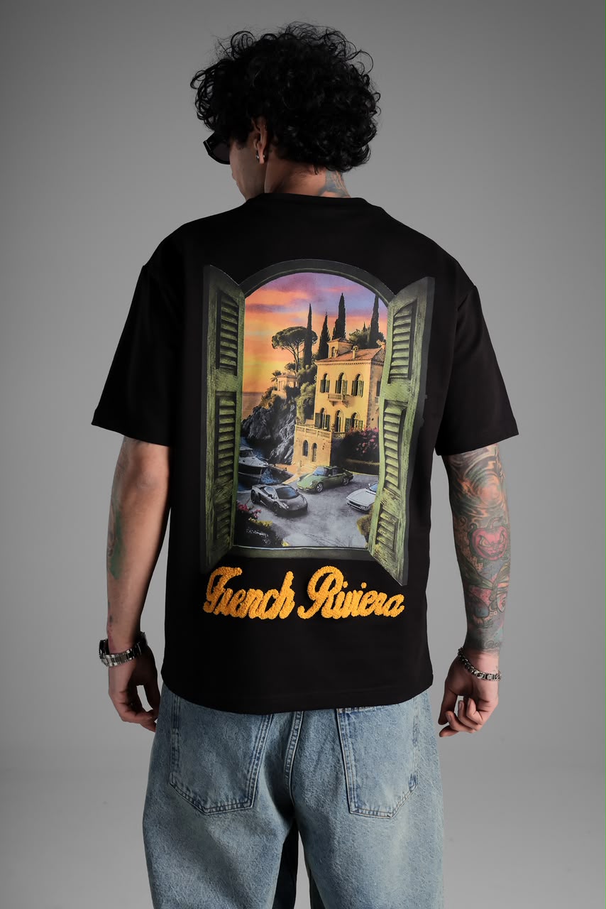 T-shirt Oversize French riviera