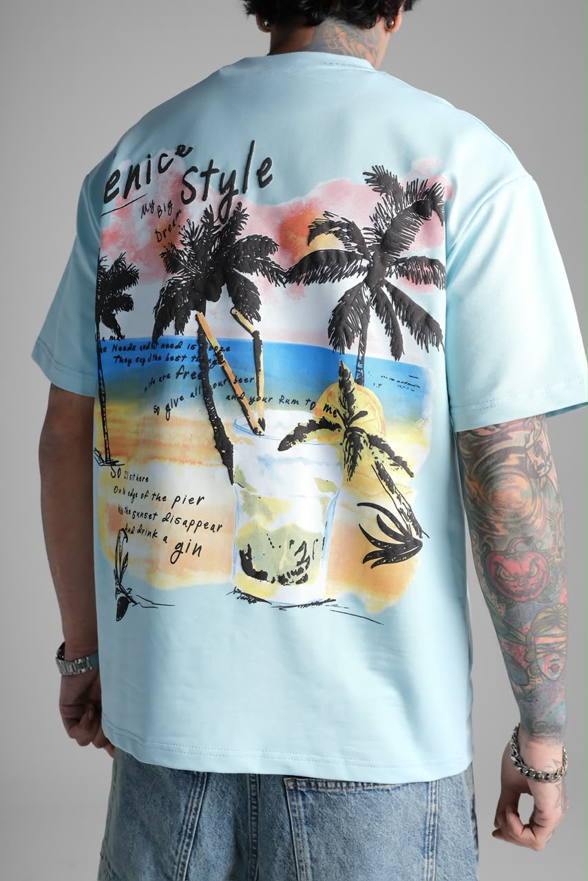 T-shirt Oversize Venise Style
