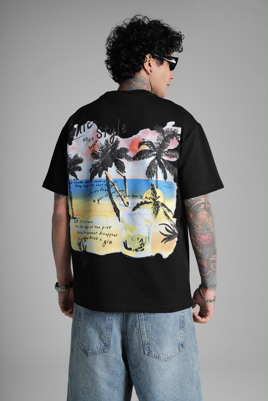 T-shirt Oversize Venise Style